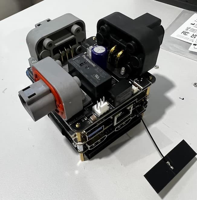 pcb mounting on top of the nuc stack